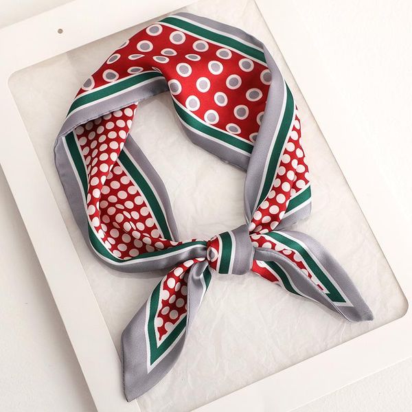 scarves 2021 designer women dot small silk scarf handle bag ribbons foulard female head wrap for lady red 90*10cm, Blue;gray
scarves 2021 designer women dot small silk scarf handle bag ribbons foulard female head wrap for lady red 90*10cm, Blue;gray