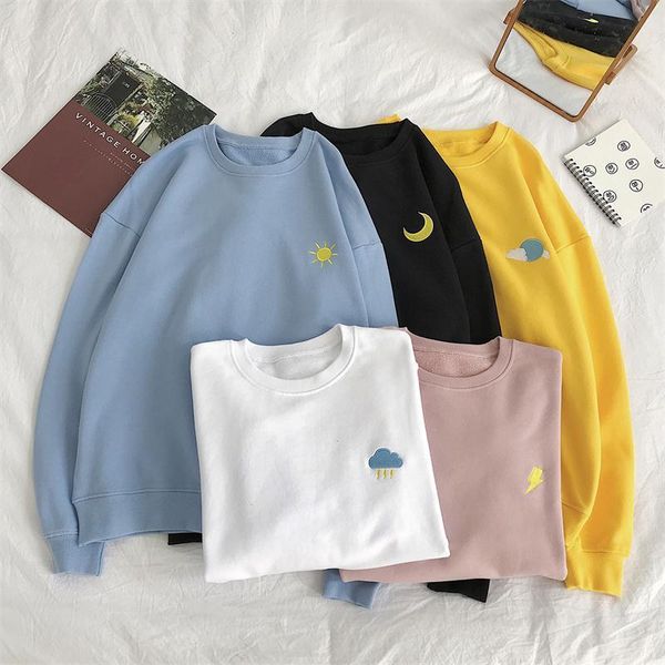 men's hoodies & sweatshirts autumn and winter sweater fashion trend hong kong style simple couple ins loose wild casual pullover round, Black
men's hoodies & sweatshirts autumn and winter sweater fashion trend hong kong style simple couple ins loose wild casual pullover round, Black