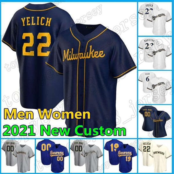 22 christian yelich jersey milwauke baseball brewers 19 robin yount 6 lorenzo cain 53 brandon woodruff 7 eric thames custom 21 travis shaw, Blue;black
22 christian yelich jersey milwauke baseball brewers 19 robin yount 6 lorenzo cain 53 brandon woodruff 7 eric thames custom 21 travis shaw, Blue;black