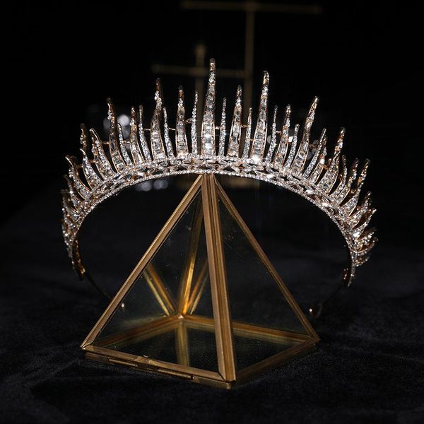 hair clips & barrettes women's zinc alloy costume crown baroque european and american gold bride headdress crystal headband accessories, Golden;silver
hair clips & barrettes women's zinc alloy costume crown baroque european and american gold bride headdress crystal headband accessories, Golden;silver