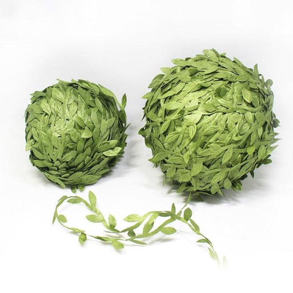 green artificial leaves vine diy wedding garland material birthday party christmas halloween gift packaging decoration rattan decorative flo
green artificial leaves vine diy wedding garland material birthday party christmas halloween gift packaging decoration rattan decorative flo
