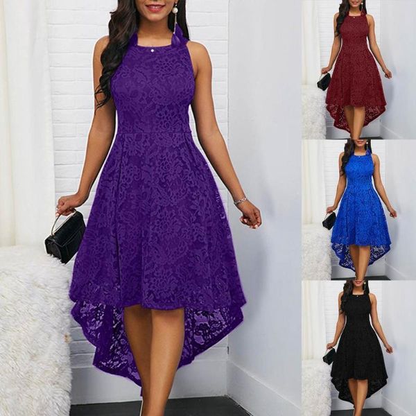 casual dresses female formal slim dress floral lace irregular hem mid-calf round neck sleeveless waist tied woman summer 2021, Black;gray
casual dresses female formal slim dress floral lace irregular hem mid-calf round neck sleeveless waist tied woman summer 2021, Black;gray