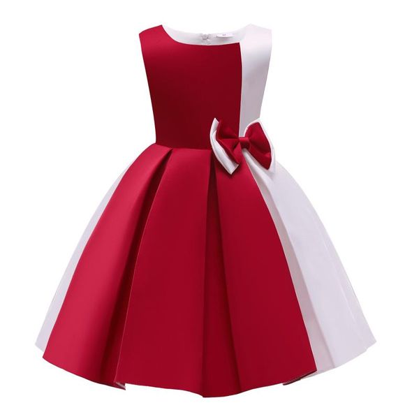 girl's dresses christmas bow dress children's clothes 3-10y girls elegant princess costume wedding, Red;yellow
girl's dresses christmas bow dress children's clothes 3-10y girls elegant princess costume wedding, Red;yellow