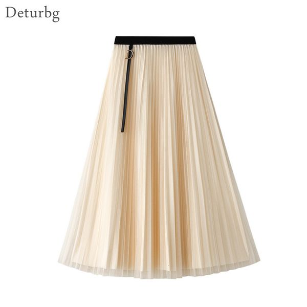 casual dresses women's elegant reversible wear midi skirt with letter ornaments korean female high waist pleated tulle skirts 2021, Black;gray
casual dresses women's elegant reversible wear midi skirt with letter ornaments korean female high waist pleated tulle skirts 2021, Black;gray