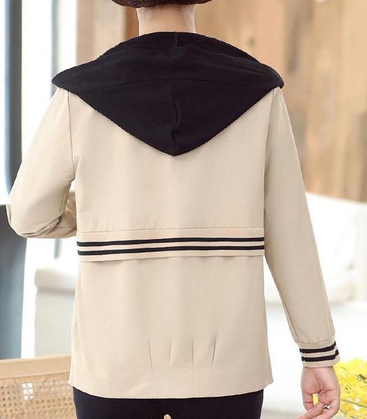 women's jackets 2021 women in spring and autumn with style fashion long sleeve hooded jacket coat, Black;brown
women's jackets 2021 women in spring and autumn with style fashion long sleeve hooded jacket coat, Black;brown