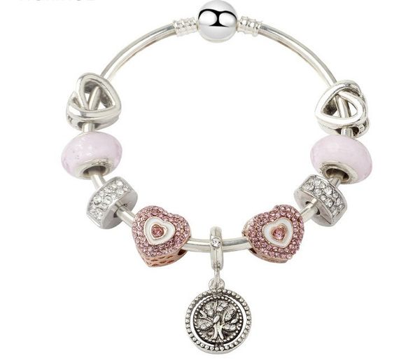fashion pandora style charm bracelet women tree of life heart crystal european charm beads snowflake dangle fits pandora charm bracelets nec, Golden;silver
fashion pandora style charm bracelet women tree of life heart crystal european charm beads snowflake dangle fits pandora charm bracelets nec, Golden;silver