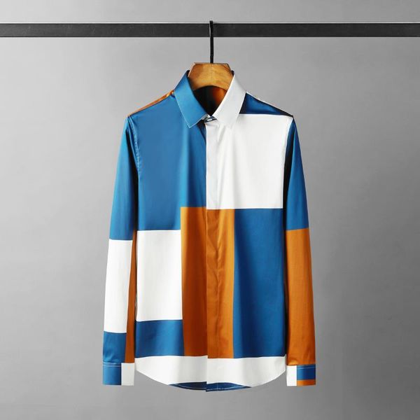men's casual shirts brand abstract art shirt handsome long sleeve slim fit male business social formal dress tuxedo, White;black
men's casual shirts brand abstract art shirt handsome long sleeve slim fit male business social formal dress tuxedo, White;black