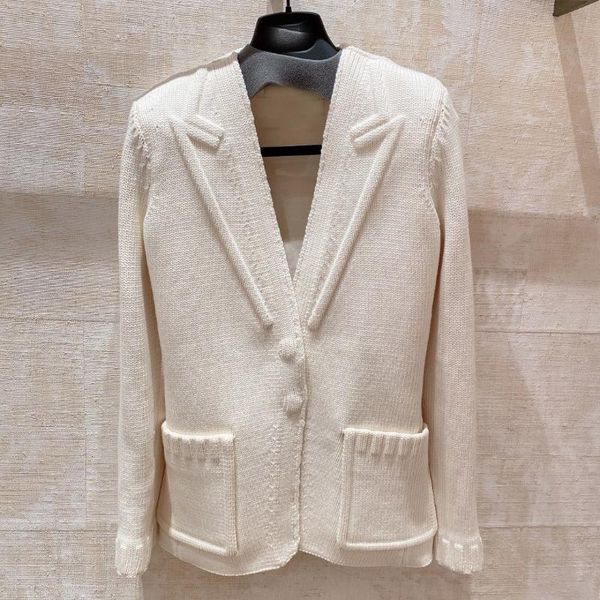 women's knits & tees spring luxury 2021 women knitted coat ladies sweater cardigans for female rmsx 3.03, White
women's knits & tees spring luxury 2021 women knitted coat ladies sweater cardigans for female rmsx 3.03, White