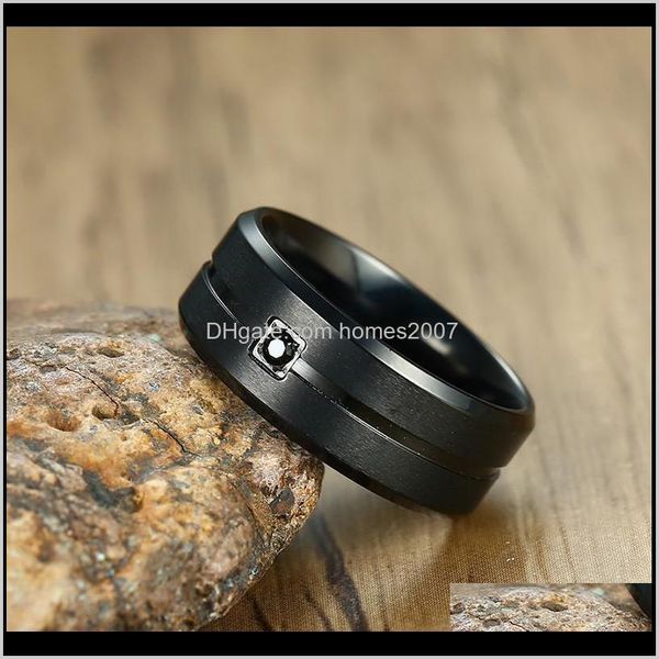 rings jewelrymodyle 8mm black wedding band stainless steel and square bezel cz grooved inlay men ring comfort fit beveled male jewelry clust, Golden;silver
rings jewelrymodyle 8mm black wedding band stainless steel and square bezel cz grooved inlay men ring comfort fit beveled male jewelry clust, Golden;silver
