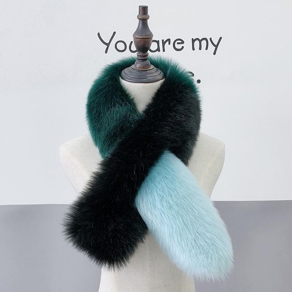 scarves women long faux fur scarf warm luxury fluffy collar winter crossed design neck warmer muffler 100*14cm, Blue;gray
scarves women long faux fur scarf warm luxury fluffy collar winter crossed design neck warmer muffler 100*14cm, Blue;gray