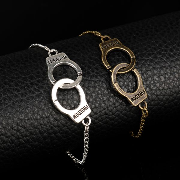 women accessory 50 fifty shades of grey handcuffs bracelets carved letters bracelet link chain lobster clasp wristband, Black
women accessory 50 fifty shades of grey handcuffs bracelets carved letters bracelet link chain lobster clasp wristband, Black
