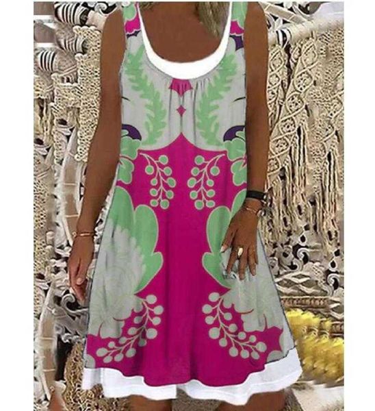 trends dress summer women digital printing mouwlless nep dual dresses plus size 3xl female boho loss, Black;gray
trends dress summer women digital printing mouwlless nep dual dresses plus size 3xl female boho loss, Black;gray