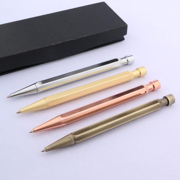 ballpoint pens chouxiongluwei metal hexagon press pen matte black rose golden silver trimstationery office school supplies, Blue;orange
ballpoint pens chouxiongluwei metal hexagon press pen matte black rose golden silver trimstationery office school supplies, Blue;orange