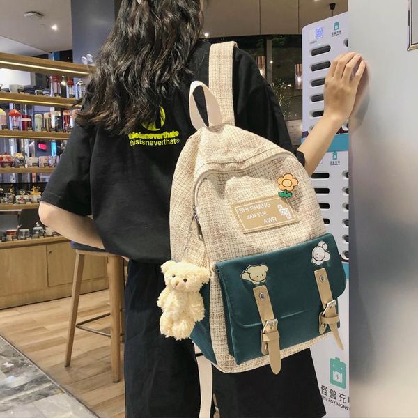 backpack female vintage cute women school bag girl waterproof nylon kawaii ladies luxury student bags book harajuku
backpack female vintage cute women school bag girl waterproof nylon kawaii ladies luxury student bags book harajuku