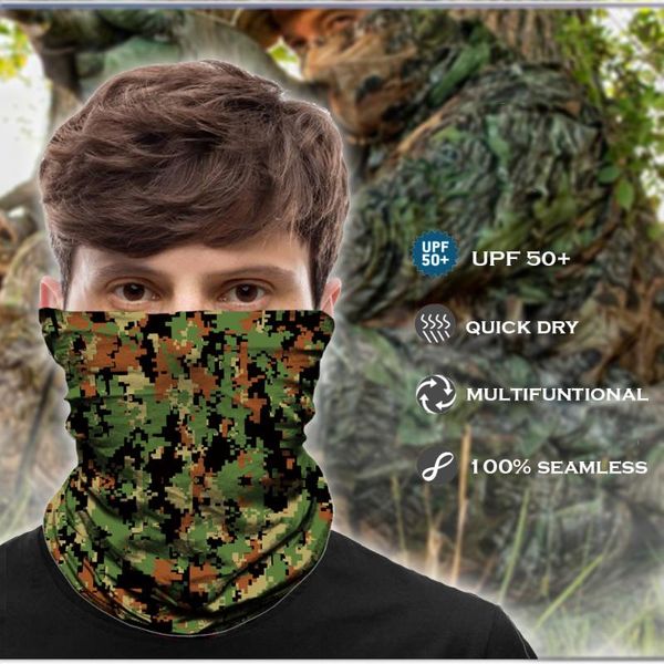 camouflage bandana facemask tactical hunting scarf snood mask digital camo buff headwear camping balaclava army seamless men cycling caps &, Black
camouflage bandana facemask tactical hunting scarf snood mask digital camo buff headwear camping balaclava army seamless men cycling caps &, Black