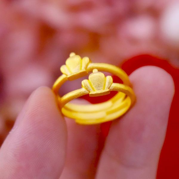 cluster rings fashion 14k gold ring for women wedding engagement jewelry female aniversary delicate crown boutique birthday gifts, Golden;silver
cluster rings fashion 14k gold ring for women wedding engagement jewelry female aniversary delicate crown boutique birthday gifts, Golden;silver