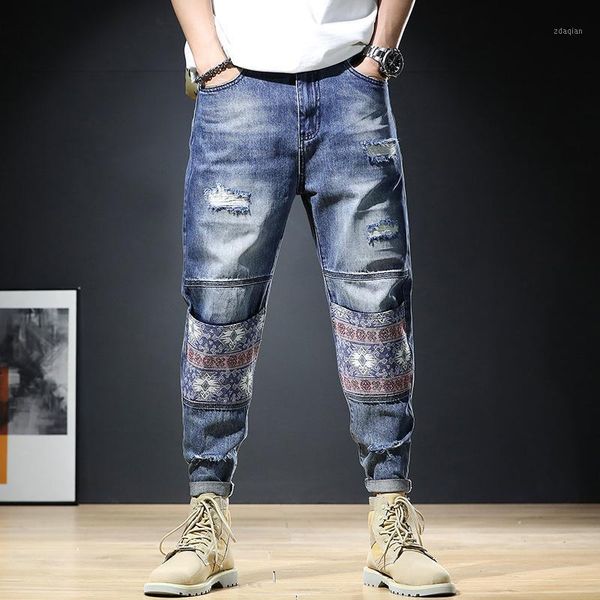 men's jeans men summer streetwear patchwork baggy jean casual blue stretch ripped pants mens loose denim
men's jeans men summer streetwear patchwork baggy jean casual blue stretch ripped pants mens loose denim
