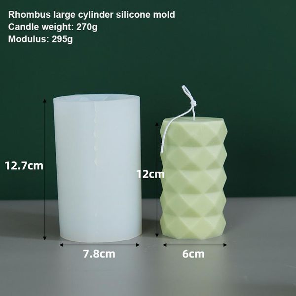 1pcs candle mold creative cylindrical silicone diy handmade molds for plaster moulds craft tools
1pcs candle mold creative cylindrical silicone diy handmade molds for plaster moulds craft tools