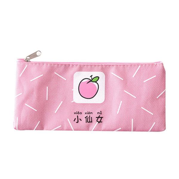 creative personality text pencil case pink canvas zipper storage bag student cute stationery gift wrap
creative personality text pencil case pink canvas zipper storage bag student cute stationery gift wrap
