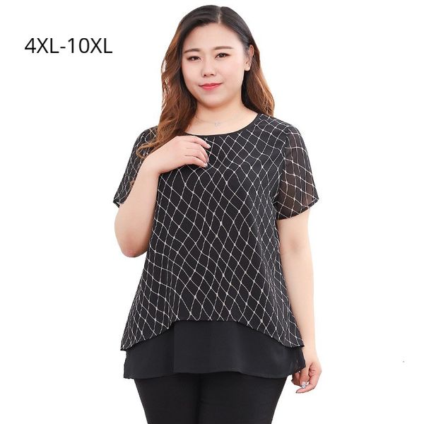 blouses women plus size 10xl 9xl 8xl short sleeve summer elegant diamond chiffon shirts office ladies work wear feminina slim blous, White
blouses women plus size 10xl 9xl 8xl short sleeve summer elegant diamond chiffon shirts office ladies work wear feminina slim blous, White
