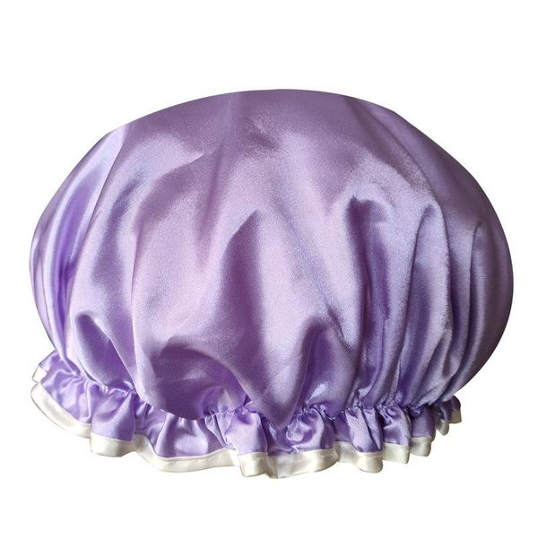 shower caps silky satin cap for women double waterproof layers bathing hat hair protection eva reusable
shower caps silky satin cap for women double waterproof layers bathing hat hair protection eva reusable