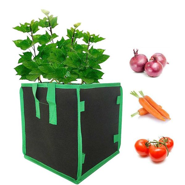 planters & pots breathable grow bag plants fabric with strap handles sqaure planting container bags nursery pot 3/5/7/10 gallon
planters & pots breathable grow bag plants fabric with strap handles sqaure planting container bags nursery pot 3/5/7/10 gallon
