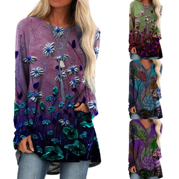 women's t-shirt 2021 plus size women t-shirts spring autumn all-matched gradient floral print pullover tees o-neck t shirt for, White
women's t-shirt 2021 plus size women t-shirts spring autumn all-matched gradient floral print pullover tees o-neck t shirt for, White