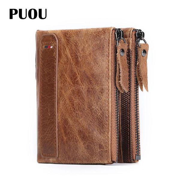 wallets puou zipper buckle triangle folding wallet for rfid genuine leather casual men's short multi-function card bag, Red;black
wallets puou zipper buckle triangle folding wallet for rfid genuine leather casual men's short multi-function card bag, Red;black