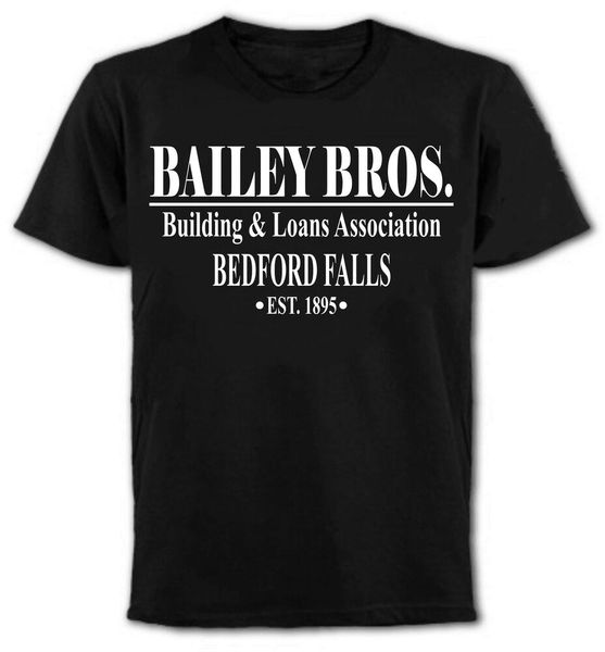 bailey bros christmas t-shirt, it 's a wonderful life, various s-xxl, White;black
bailey bros christmas t-shirt, it 's a wonderful life, various s-xxl, White;black