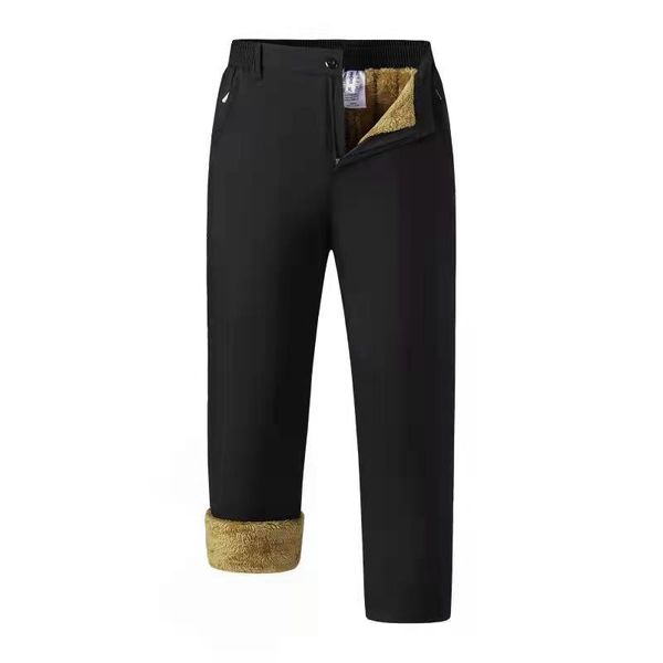 men's pants fashion korean cashmere thickened sports warm lamb loose large casual trousers in autumn and winter, Black
men's pants fashion korean cashmere thickened sports warm lamb loose large casual trousers in autumn and winter, Black