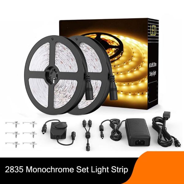 light strip 2835 set low voltage highlight dimmable white warm 10 meters complete led strips
light strip 2835 set low voltage highlight dimmable white warm 10 meters complete led strips