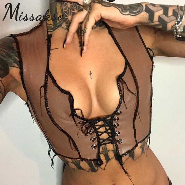 missakso pu leather patchwork lace up crop summer women red bodycon hollow out tank streetwear club 210625, White
missakso pu leather patchwork lace up crop summer women red bodycon hollow out tank streetwear club 210625, White