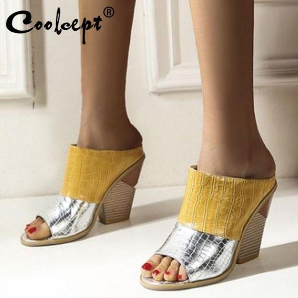 coolcept design women sandals fashion solid color strange heels shoes party footwear plus size 35-43, Black
coolcept design women sandals fashion solid color strange heels shoes party footwear plus size 35-43, Black
