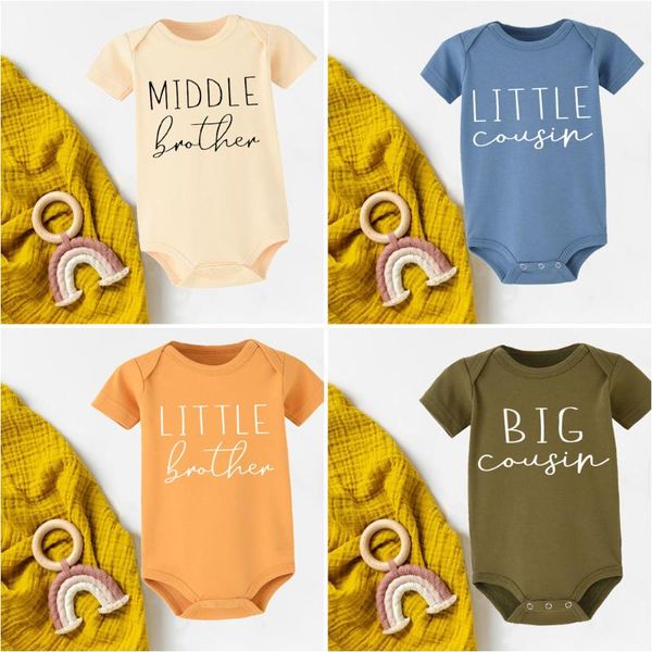 rompers big/little brother/cousin cotton romper born baby bodysuit boys girls casual round neck jumpsuit drop, Blue
rompers big/little brother/cousin cotton romper born baby bodysuit boys girls casual round neck jumpsuit drop, Blue
