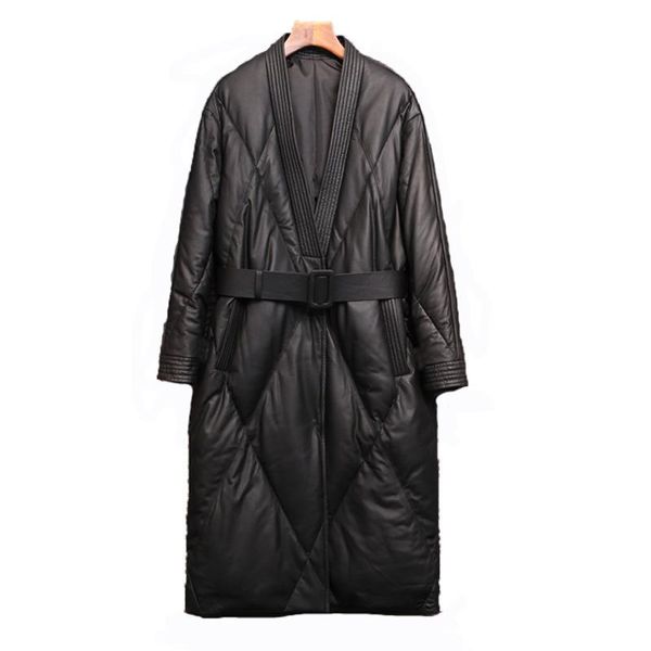 women's leather & faux fashion v neck spring autumn winter black color women jacket coat single breasted with belt female parkas coats
women's leather & faux fashion v neck spring autumn winter black color women jacket coat single breasted with belt female parkas coats
