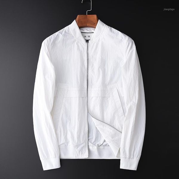 men's jackets texture fold fabric fashion spring white embroidery baseball jacket slim handsome thin, Black;brown
men's jackets texture fold fabric fashion spring white embroidery baseball jacket slim handsome thin, Black;brown