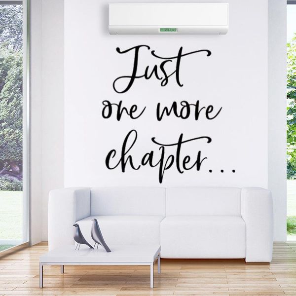 wall stickers just one more chapter murals reading corner kids children room decoration library decor wallpaper decals dw6972
wall stickers just one more chapter murals reading corner kids children room decoration library decor wallpaper decals dw6972