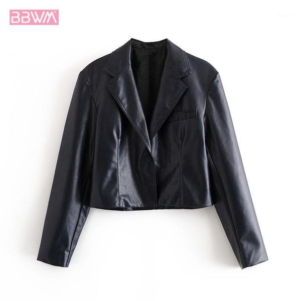 women's fur & faux fashion pu lapel long sleeve black artificial leather short jacket female locomotive outerwear retro chic
women's fur & faux fashion pu lapel long sleeve black artificial leather short jacket female locomotive outerwear retro chic