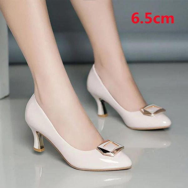 dress shoes women fashion beige comfort slip on heel lady cool black pu leather summer heels zapatos de mujer g9319
dress shoes women fashion beige comfort slip on heel lady cool black pu leather summer heels zapatos de mujer g9319