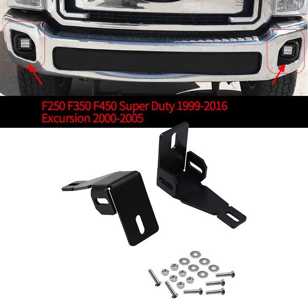 other lighting system front bumper fog lamp mounting brackets 3 inch led light square for f250 f350 f450 super duty 1999-2021 excursion
other lighting system front bumper fog lamp mounting brackets 3 inch led light square for f250 f350 f450 super duty 1999-2021 excursion