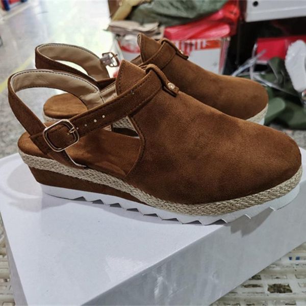 sandals ladies summer comfortable wedge fashion baotou outdoor casual girls party shoes non-slip, Black
sandals ladies summer comfortable wedge fashion baotou outdoor casual girls party shoes non-slip, Black