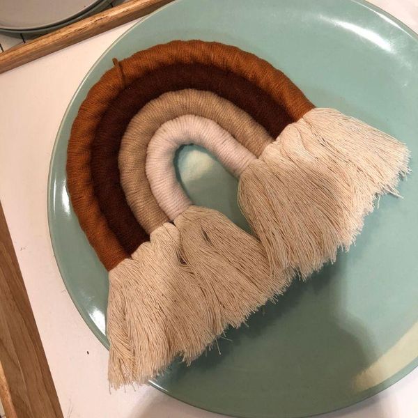 home decoration rainbow handmade weaving ornament nordic kids room wall hanging p9yb decorative objects & figurines
home decoration rainbow handmade weaving ornament nordic kids room wall hanging p9yb decorative objects & figurines