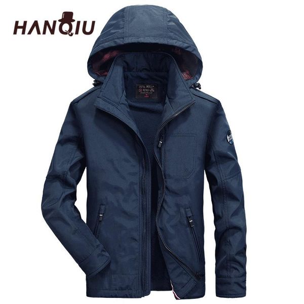 men's jackets hanqiu fashion autumn men jacket homme solid hooded outwear coat military loose male casaco masculino, Black;brown
men's jackets hanqiu fashion autumn men jacket homme solid hooded outwear coat military loose male casaco masculino, Black;brown