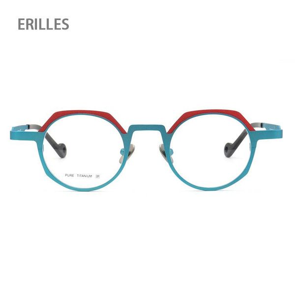 fashion sunglasses frames men pure titanium glasses for women optical eyeglass classic vintage round rx eyewear red and blue, Black
fashion sunglasses frames men pure titanium glasses for women optical eyeglass classic vintage round rx eyewear red and blue, Black