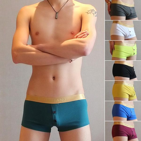 underpants men's panties men cotton boxers underwear breathable comfortable lingerie trunk boxer waistband button, Black;white
underpants men's panties men cotton boxers underwear breathable comfortable lingerie trunk boxer waistband button, Black;white