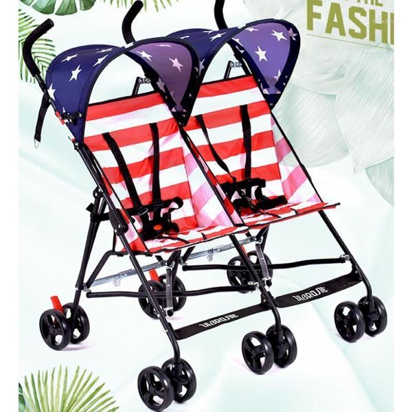 strollers# twin baby stroller ultra light portable small folding umbrella double cart absorber carriage with 5-point seat belt1
strollers# twin baby stroller ultra light portable small folding umbrella double cart absorber carriage with 5-point seat belt1