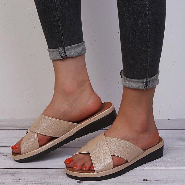 slippers women's summer 2021 comfortable ladies casual home slides 35-43 size flat slip on female sandals flip flops, Black
slippers women's summer 2021 comfortable ladies casual home slides 35-43 size flat slip on female sandals flip flops, Black