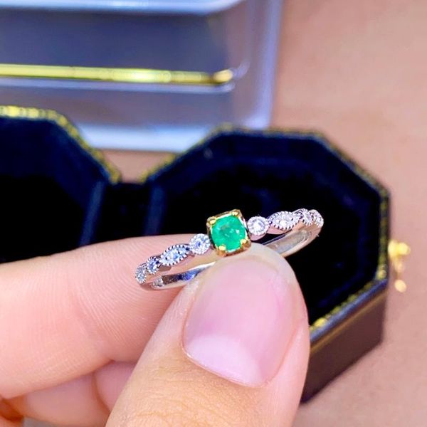 cluster rings 100% 925 sterling silver natural green emerald fine jewelry gift women wedding open wholesale plant jcj3.53.5001agml, Golden;silver
cluster rings 100% 925 sterling silver natural green emerald fine jewelry gift women wedding open wholesale plant jcj3.53.5001agml, Golden;silver