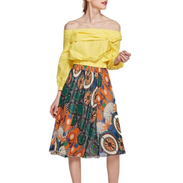 skirts women clothes 2021 fashion lady bohemian printed flexible high-waist skirt a-shaped drop arrival, Black
skirts women clothes 2021 fashion lady bohemian printed flexible high-waist skirt a-shaped drop arrival, Black