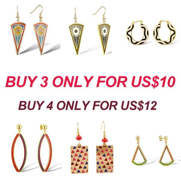 dangle & chandelier santuzza copper earrings for women brass yellow gold color colorful enamel party trendy fashion jewelry, Silver
dangle & chandelier santuzza copper earrings for women brass yellow gold color colorful enamel party trendy fashion jewelry, Silver